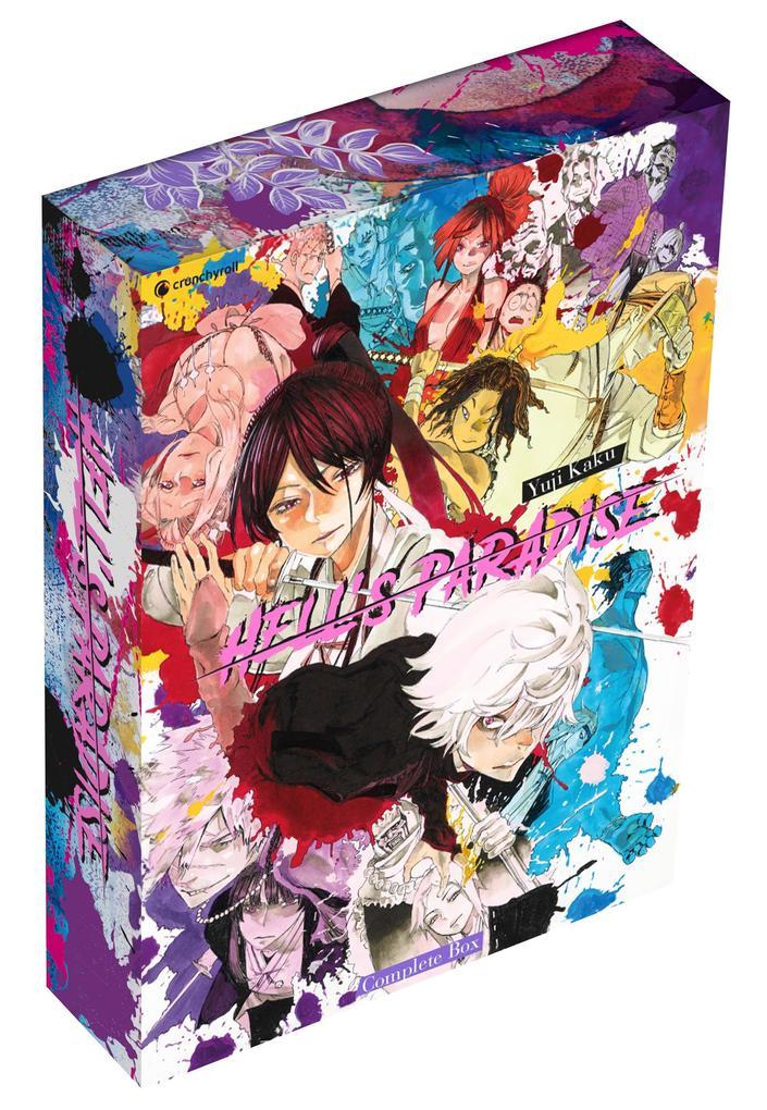 Hell's Paradise Complete Box (Bände 1-13) inkl. 9 Kunstdrucke und kostenlosem Streaming Abo