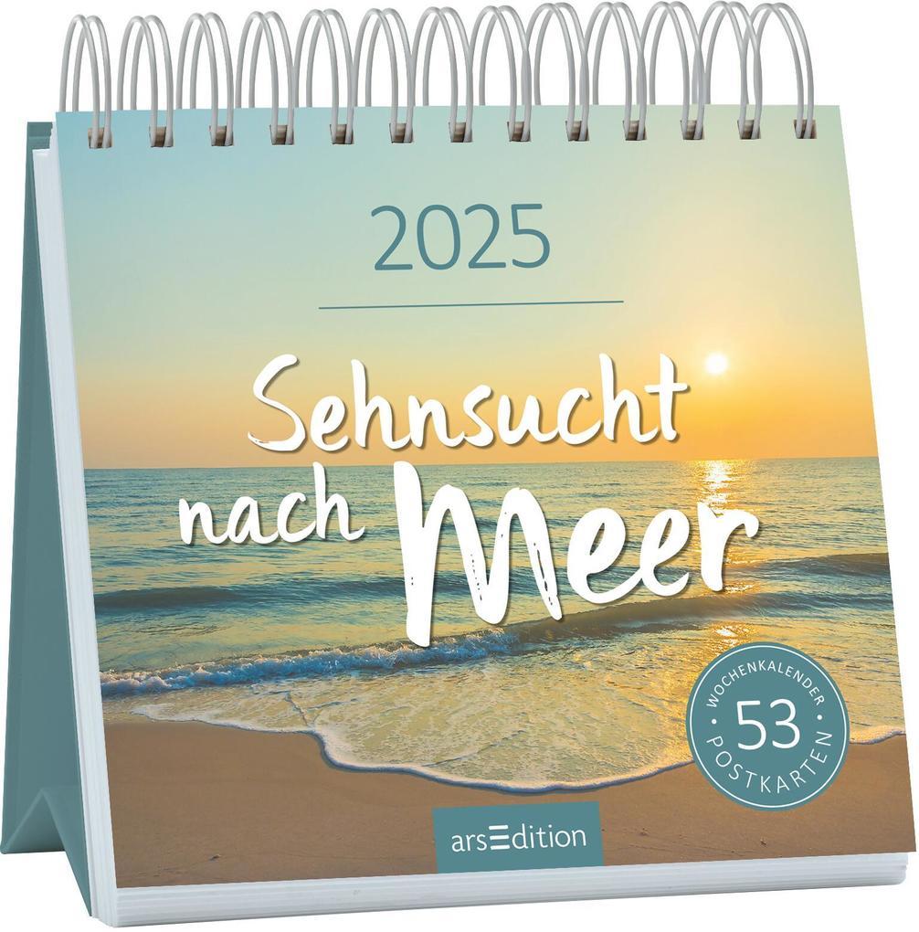 Postkartenkalender Sehnsucht nach Meer 2025