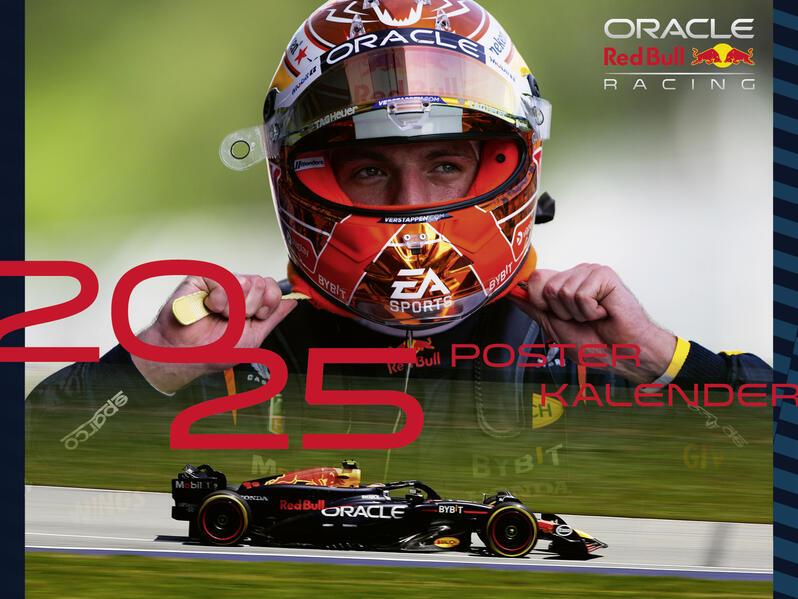 Oracle Red Bull Racing 2025 - Posterkalender