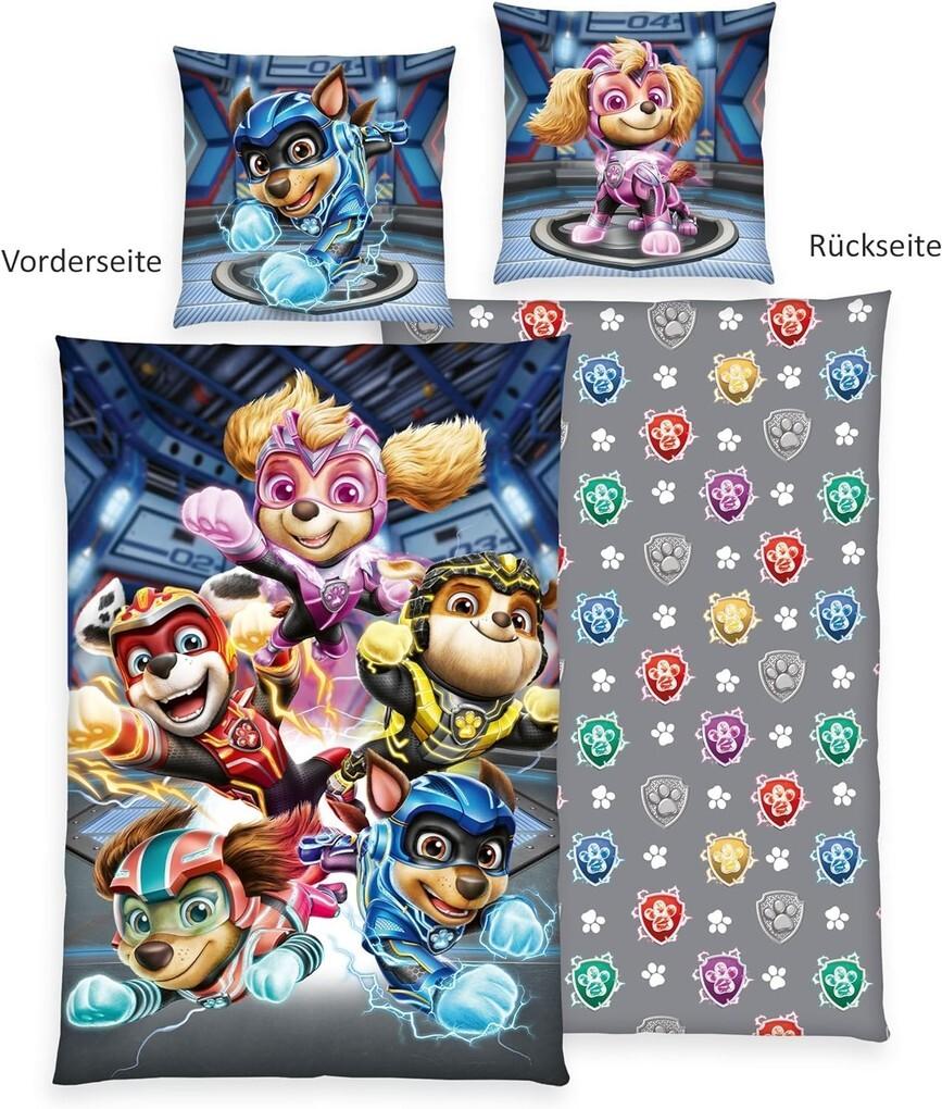 Herding 4432615050 - Bettwäsche Paw Patrol, Baumwolle/Renforcé, 80x80/135x200 cm