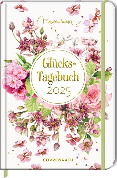 Großer Wochenkalender - GlücksTagebuch 2025 - Marjolein Bastin/rosa