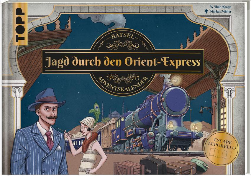 Jagd durch den Orient-Express - Escape-Leporello