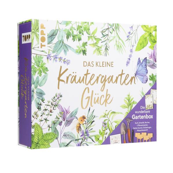 Das kleine Kräutergarten-Glück - Die wunderbare Gartenbox. Mit Kräuterkunde und Werkzeugen