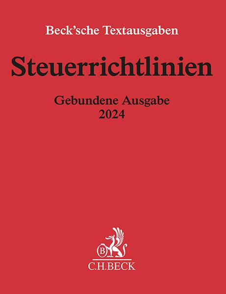 Steuerrichtlinien Gebundene Ausgabe 2024