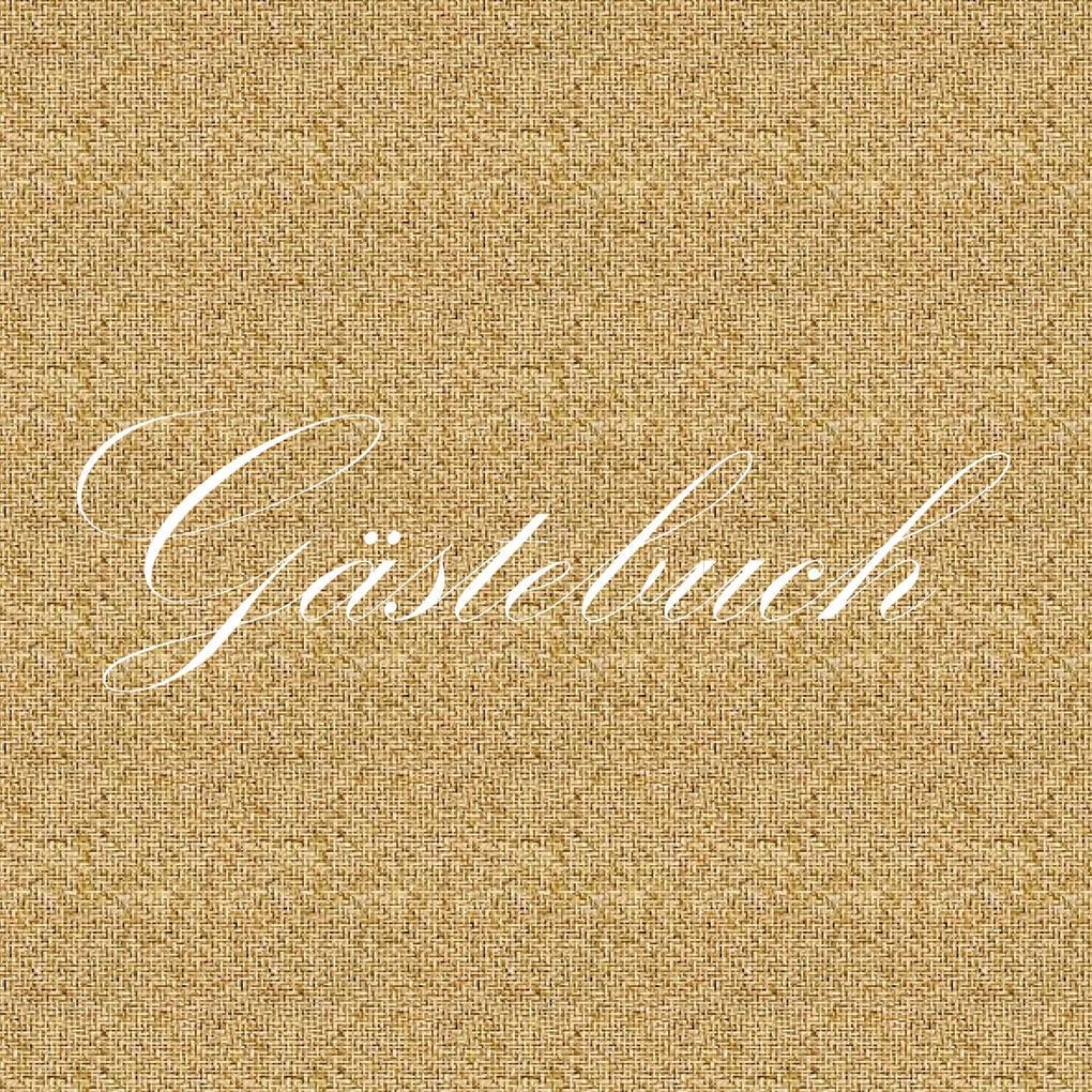 Gästebuch - Leinen-Optik