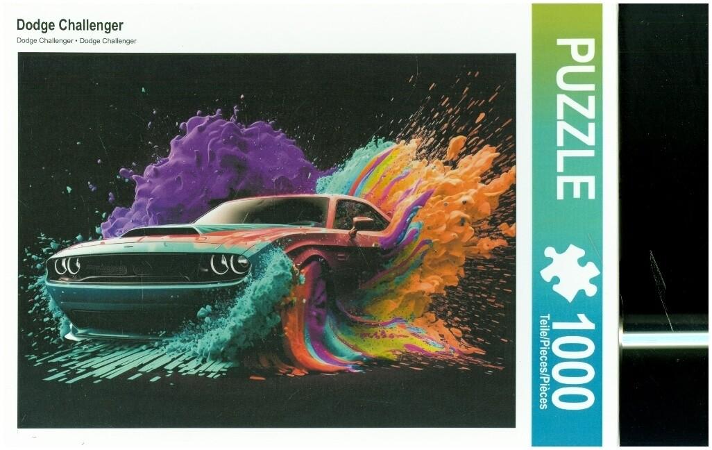 CALVENDO Puzzle Dodge Challenger | 1000 Teile Lege-Größe 64x48cm Foto-Puzzle für glückliche Stunden