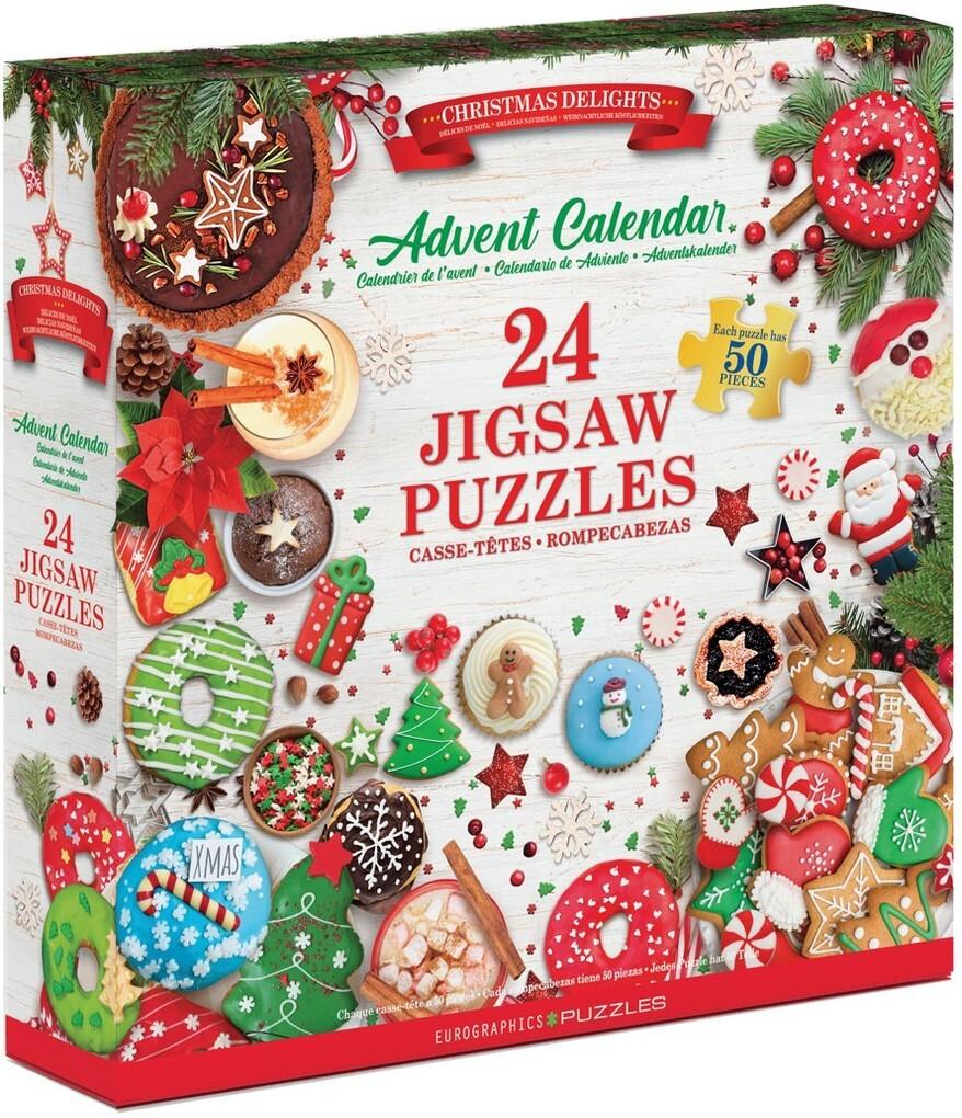 Puzzle Adventskalender - Christmas Delights