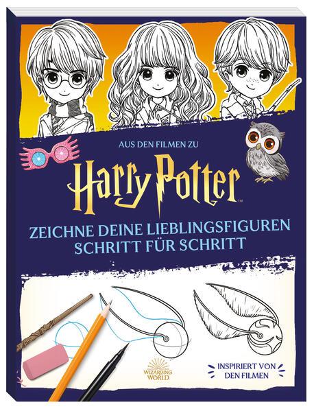 Aus den Filmen zu Harry Potter: Zeichne deine Lieblingsfiguren Schritt für Schritt