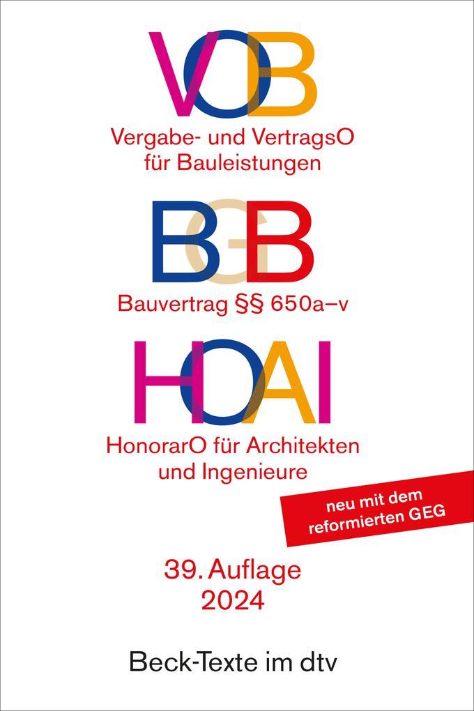 VOB / BGB / HOAI