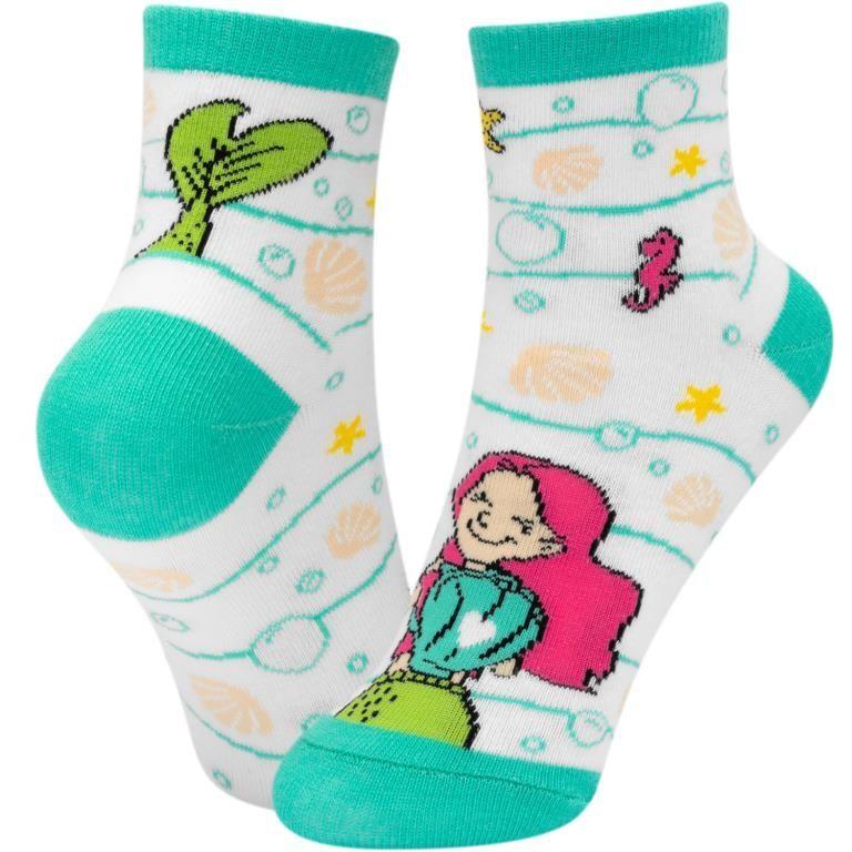 Zaubersocken Motiv "Meerjungfrau"