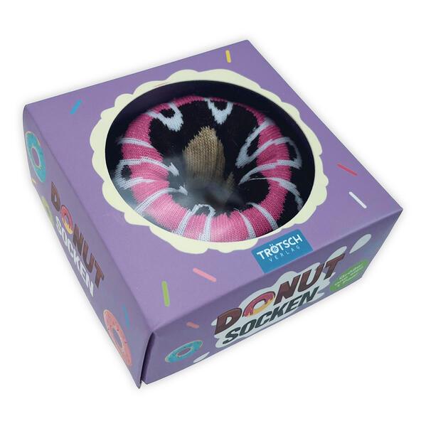 Trötsch Donut Socken lila