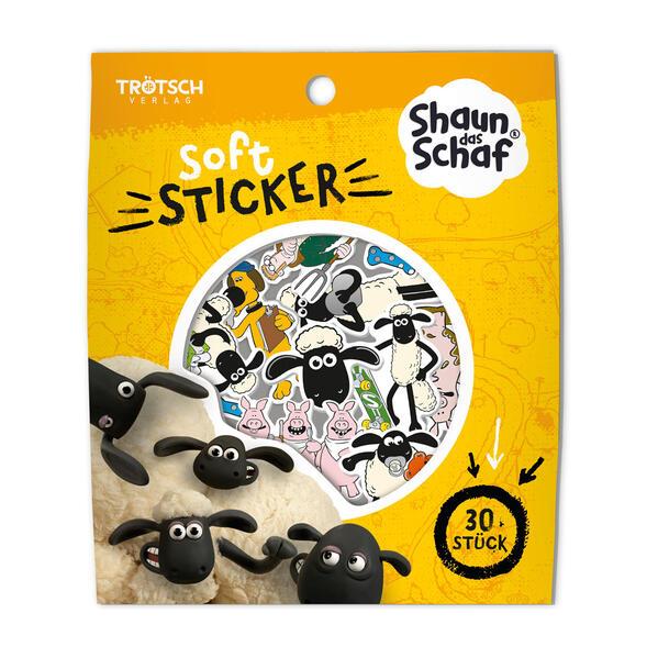 Trötsch Shaun das Schaf Soft-Sticker