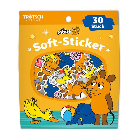 Trötsch Die Maus Soft-Sticker