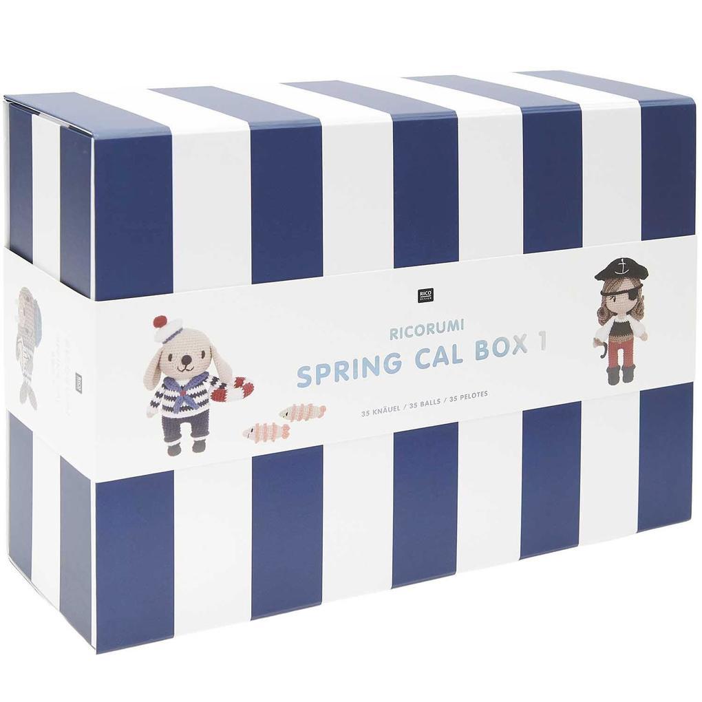 Ricorumi Spring CAL Kit I - Maritime, 27x Ricorumi, 6x Ricorumi Twinkly Twinkly, 1x Ricorumi Neon, 1x Ricorumi Lamé