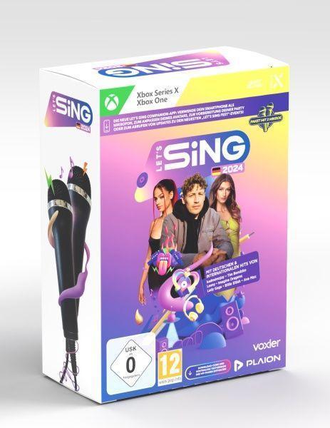 Let's Sing 2024 German Version [+ 2 Mics] (XBox ONE - XONE/XBox Series X - XSRX)