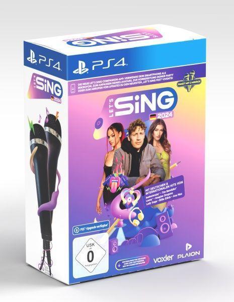 Let's Sing 2024 German Version [+ 2 Mics] (PlayStation PS4)