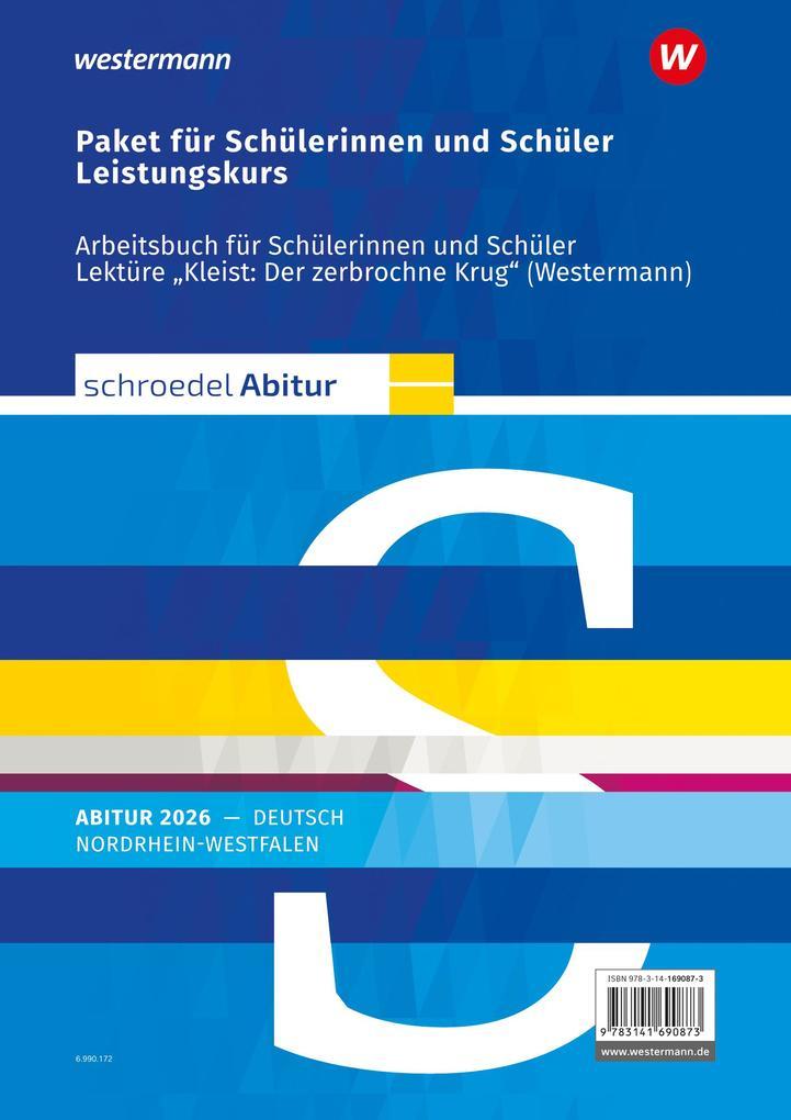 Schroedel Abitur. Deutsch Leistungskurs. Ausgabe für Nordrhein-Westfalen 2026