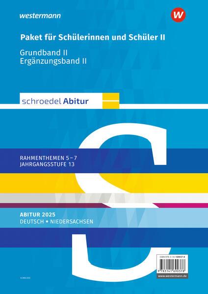 Schroedel Abitur. Deutsch. Schülerpaket II zum Abitur 2025. Für Niedersachsen