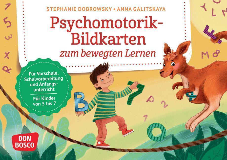 Psychomotorik-Bildkarten zum bewegten Lernen