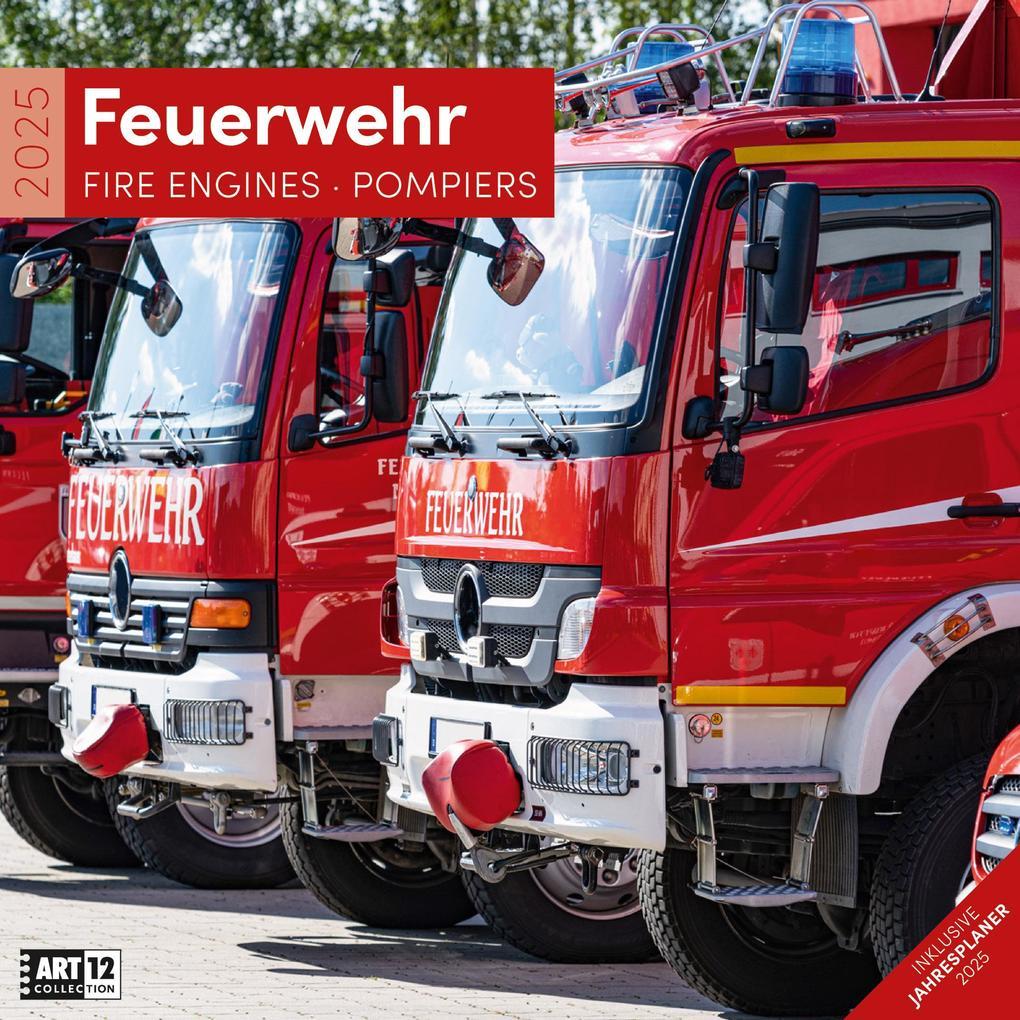 Feuerwehr Kalender 2025 - 30x30