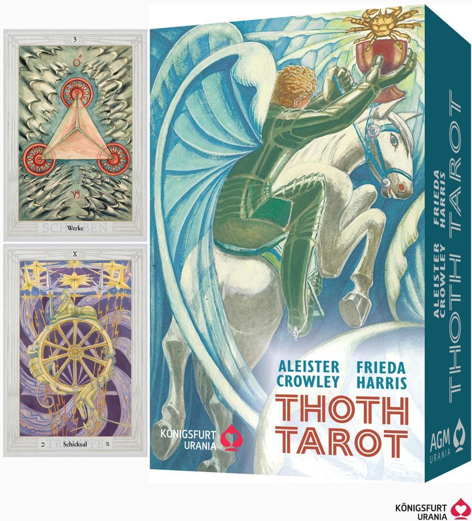 Aleister Crowley Thoth Tarot (Deluxe Ausgabe, Deutsch, DE)