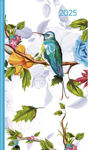 Slimtimer Style Bird 2025 - Taschen-Kalender 9x15,6 cm - Weekly - 128 Seiten - Notiz-Buch - mit Info- und Adressteil - Alpha Edition