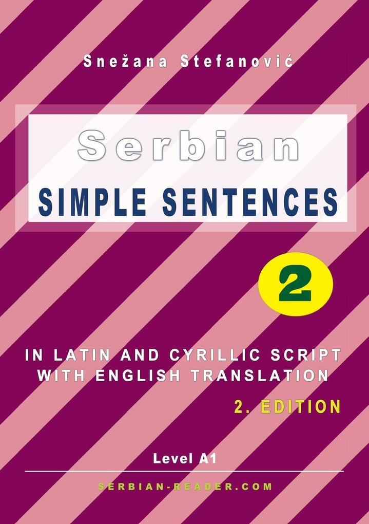 Serbian Simple Sentences 2