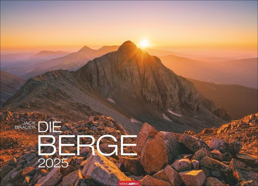 Die Berge Kalender 2025