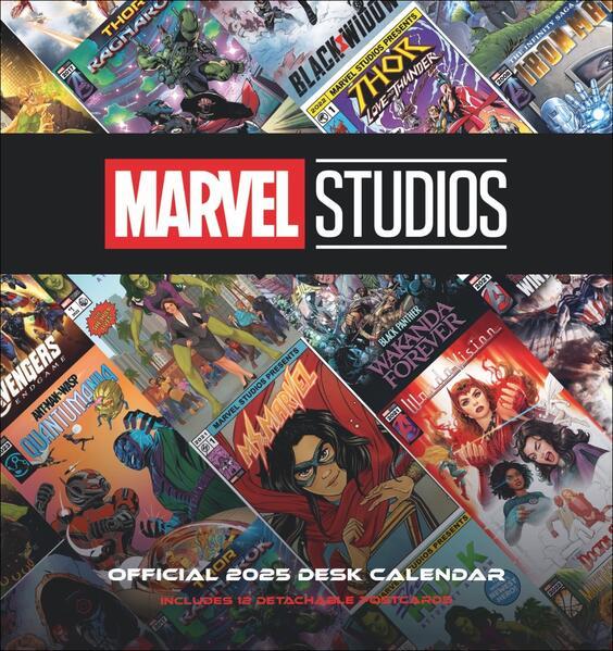 Marvel Postkartenkalender 2025