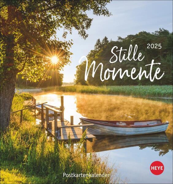 Stille Momente Postkartenkalender 2025