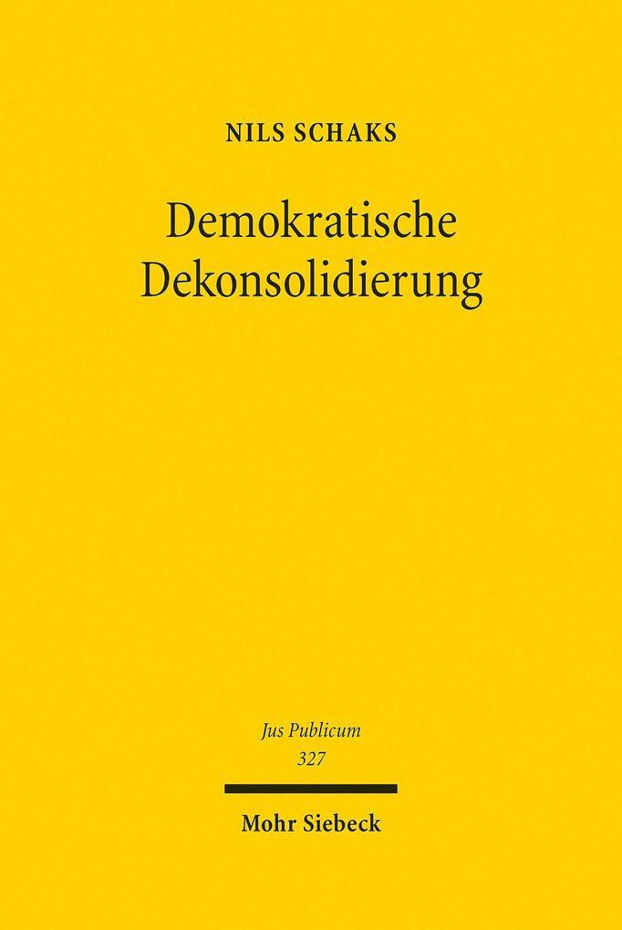 Demokratische Dekonsolidierung