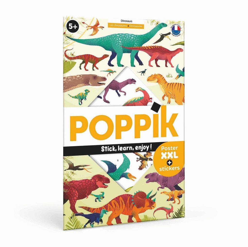 POPPIK - Lernposter & Sticker Dinosaurier