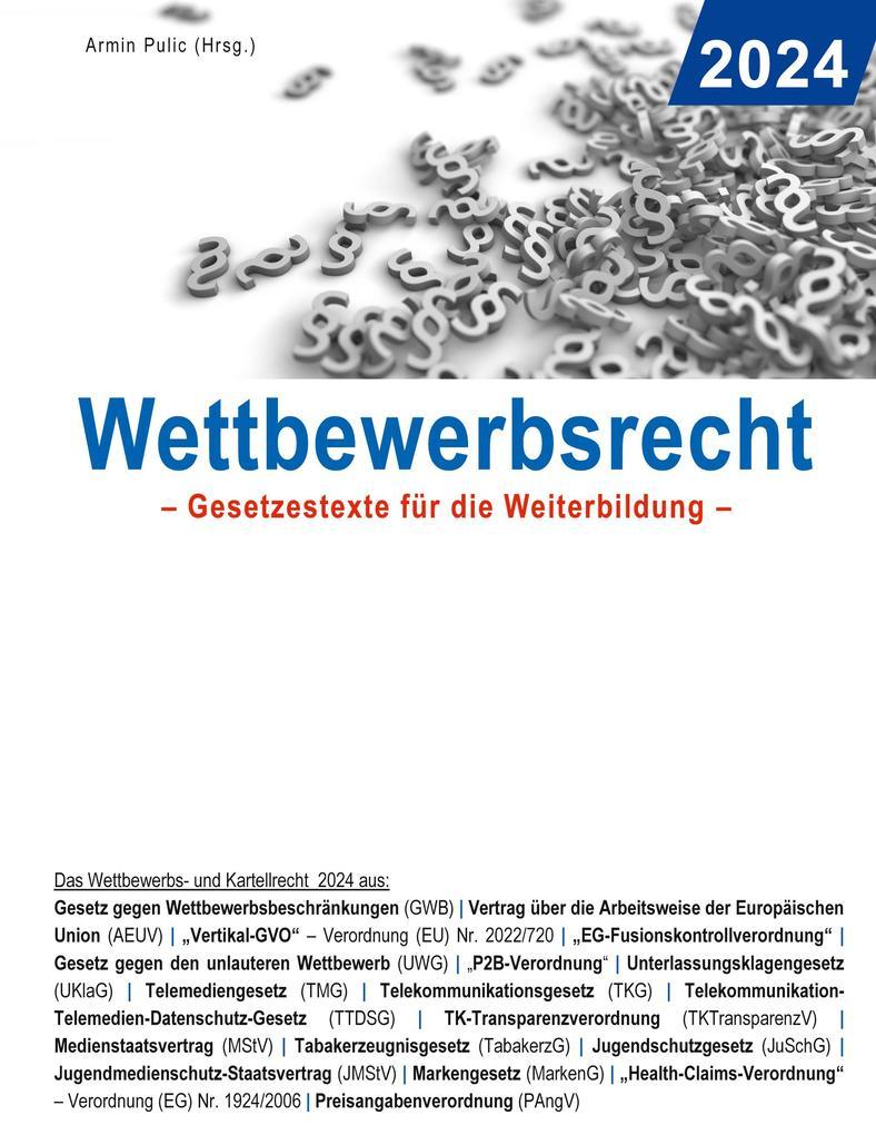 Wettbewerbsrecht 2024