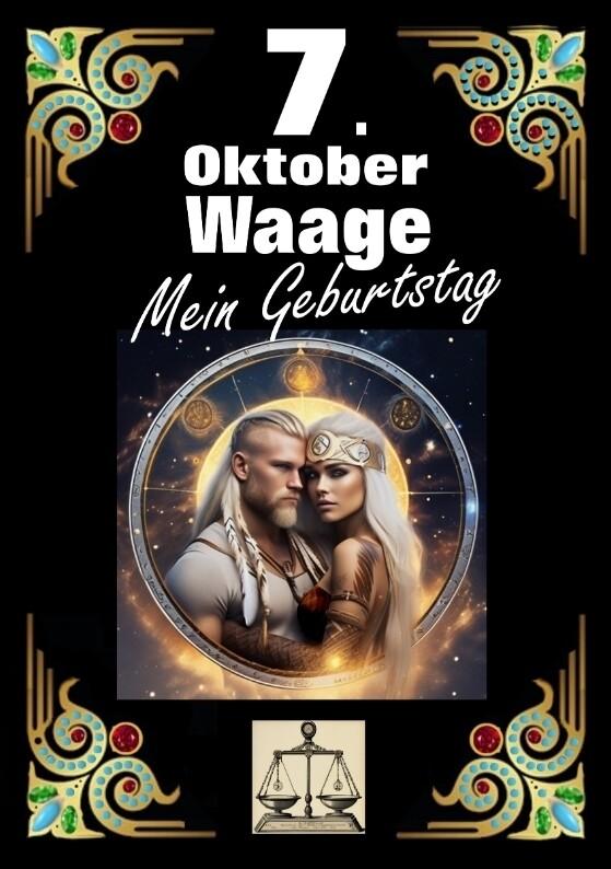 7. Oktober, mein Geburtstag