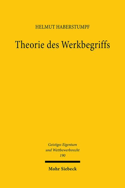 Theorie des Werkbegriffs