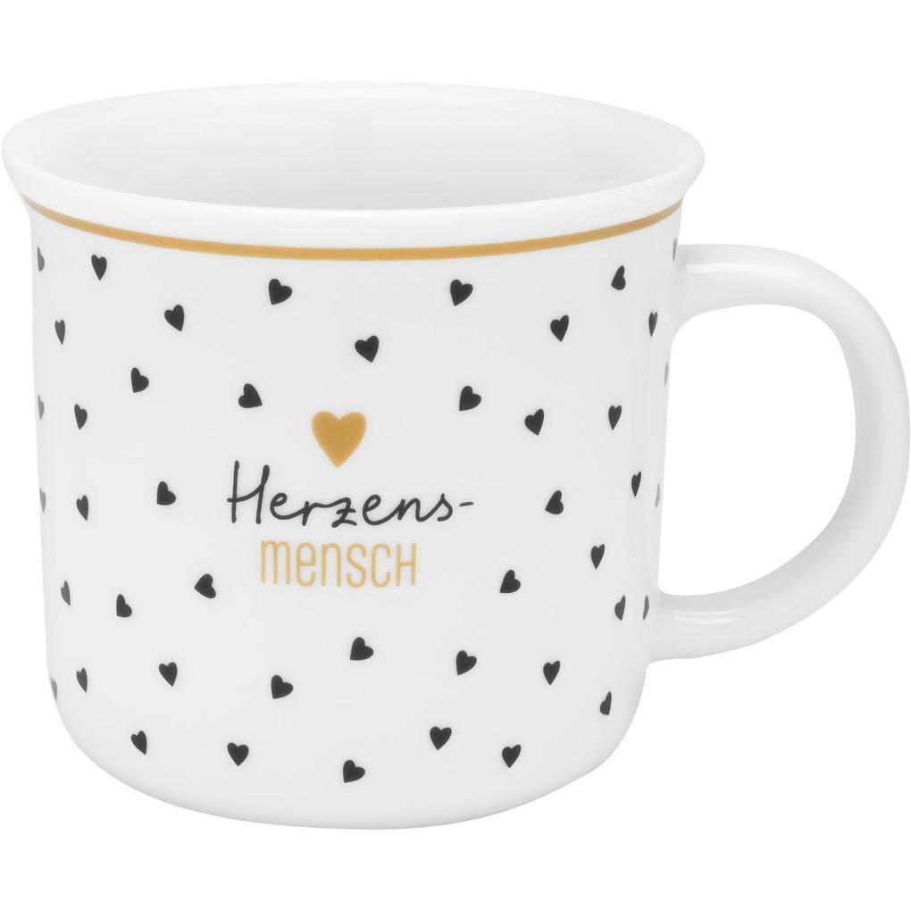 GRUSS & CO Tasse mit Motiv Herzensmensch - Lieblingstasse in Geschenkbox