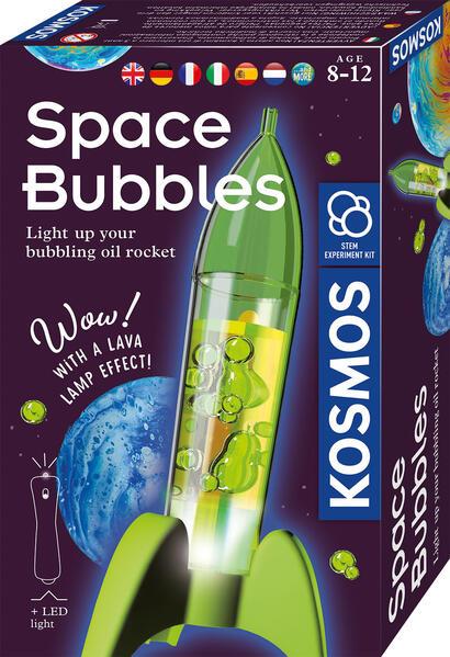 KOSMOS 617356 - Space Bubbles, Raketenbasis wird zur Lavalampe, Mitbring-Experimente