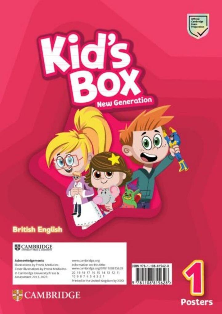 Kid's Box New Generation. Level 1. Posters