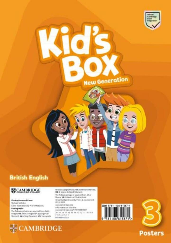 Kid's Box New Generation. Level 3. Posters