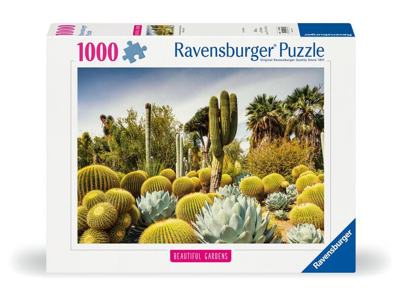 Ravensburger Puzzle 12000850, Beautiful Gardens - The Huntington Desert Garden, California, USA - 1000 Teile Puzzle für Erwachsene und Kinder ab 14 Jahren