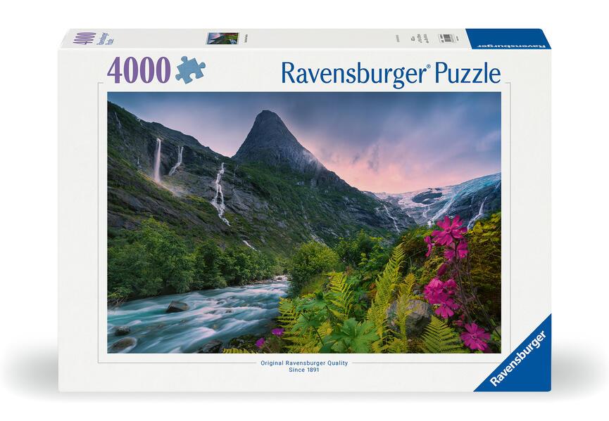 Ravensburger Puzzle 12000811 - Atemberaubende Bergstimmung - 4000 Teile Puzzle für Erwachsene ab 14 Jahren