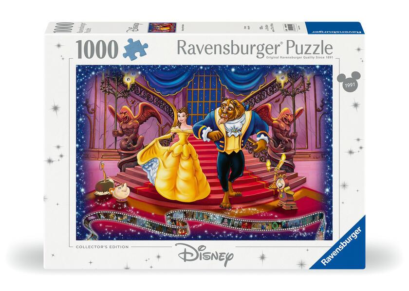 Ravensburger Puzzle 12000320 - Die Schöne und das Biest - 1000 Teile Disney Puzzle für Erwachsene und Kinder ab 14 Jahren