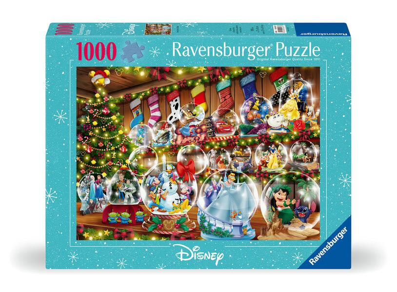 Ravensburger Puzzle 12000537 - Schneekugelparadies - 1000 Teile Disney Puzzle für Erwachsene und Kinder ab 14 Jahren