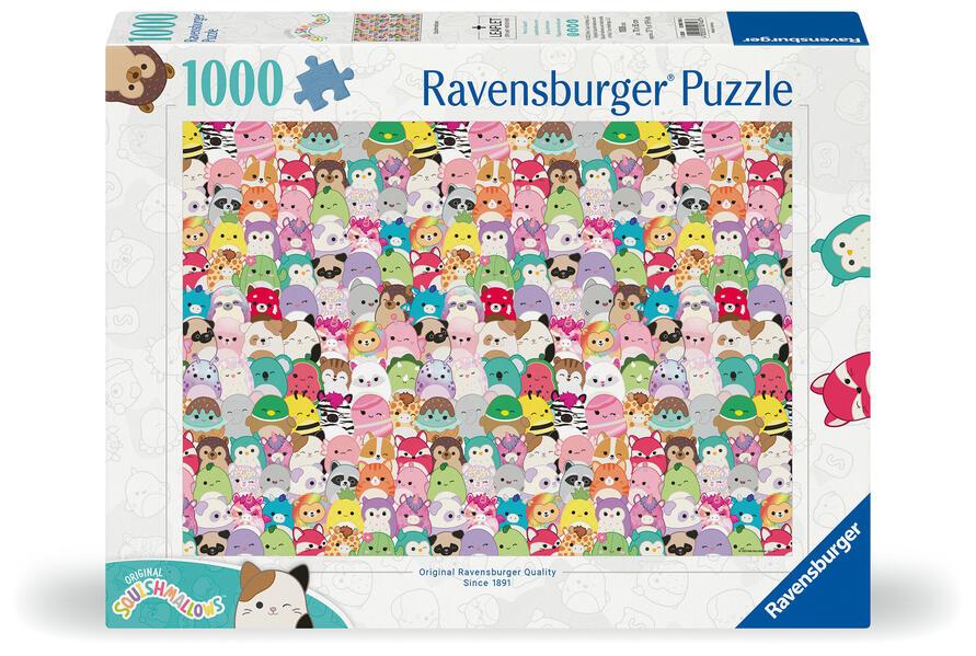 Ravensburger Puzzle 12000746 - Squishmallows - 1000 Teile Puzzle für Erwachsene und Kinder ab 14 Jahren