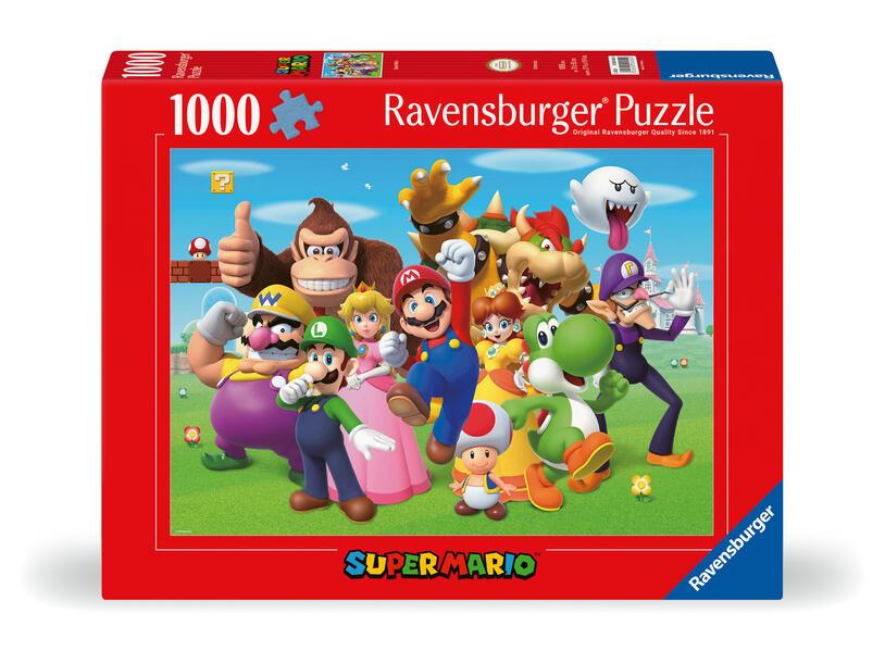 Ravensburger Puzzle 12000455 - Super Mario - 1000 Teile Super Mario Puzzle für Erwachsene und Kinder ab 14 Jahren