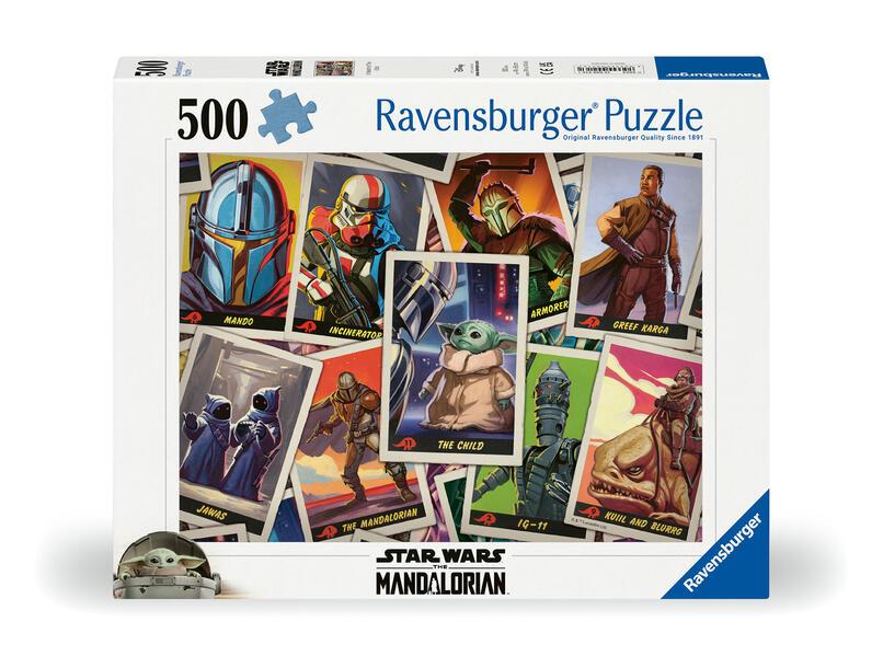 Ravensburger Puzzle 12000216 - Auf der Suche nach dem Kind - 500 Teile Star Wars Mandalorian Puzzle für Erwachsene und Kinder ab 12 Jahren