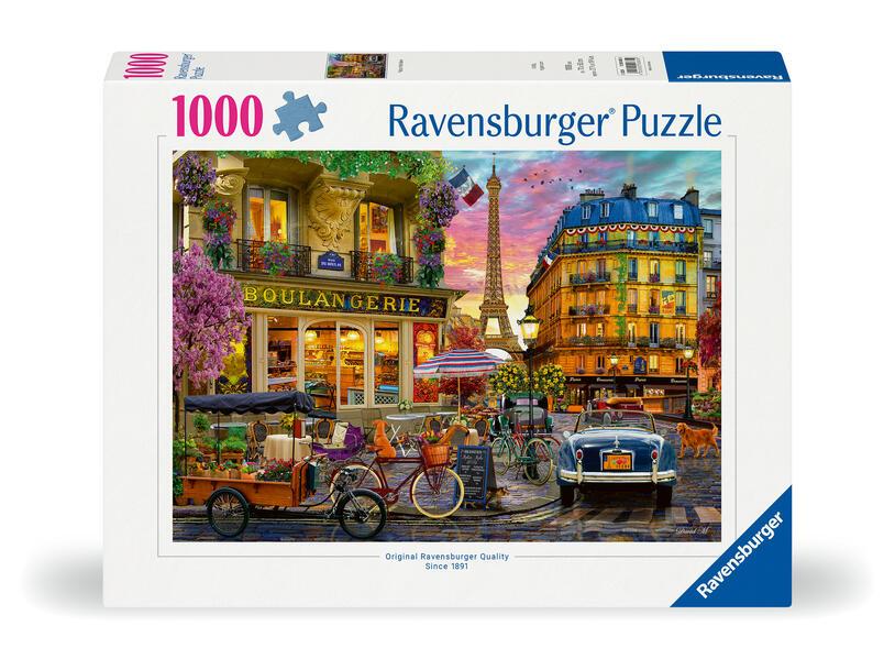 Ravensburger Puzzle 12000885 - Paris im Morgenrot - 1000 Teile Puzzle für Erwachsene und Kinder ab 14 Jahren