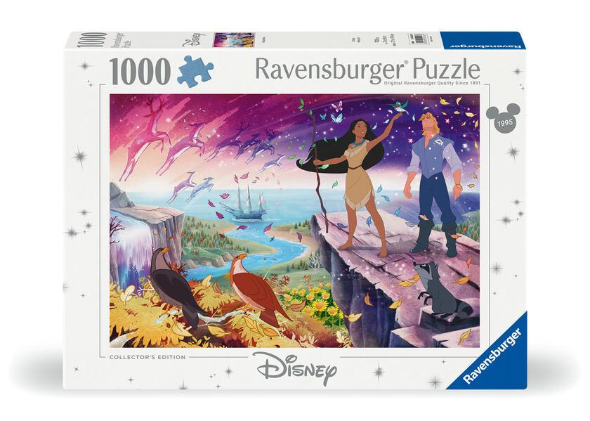 Ravensburger Puzzle 12000243 - Pocahontas - 1000 Teile Disney Puzzle für Erwachsene und Kinder ab 14 Jahren