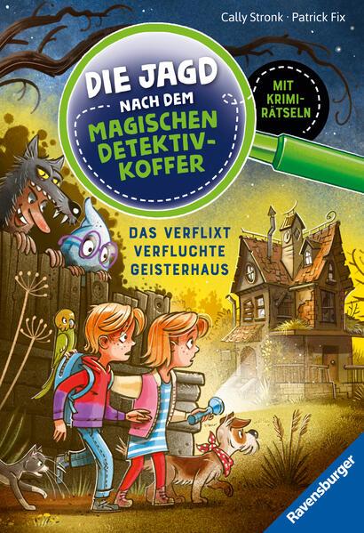 Die Jagd nach dem magischen Detektivkoffer 7: Das verflixt verfluchte Geisterhaus. Erstlesebuch ab 7 Jahren für Jungen und Mädchen - Halloween Buch - Lesenlernen mit Krimirätseln