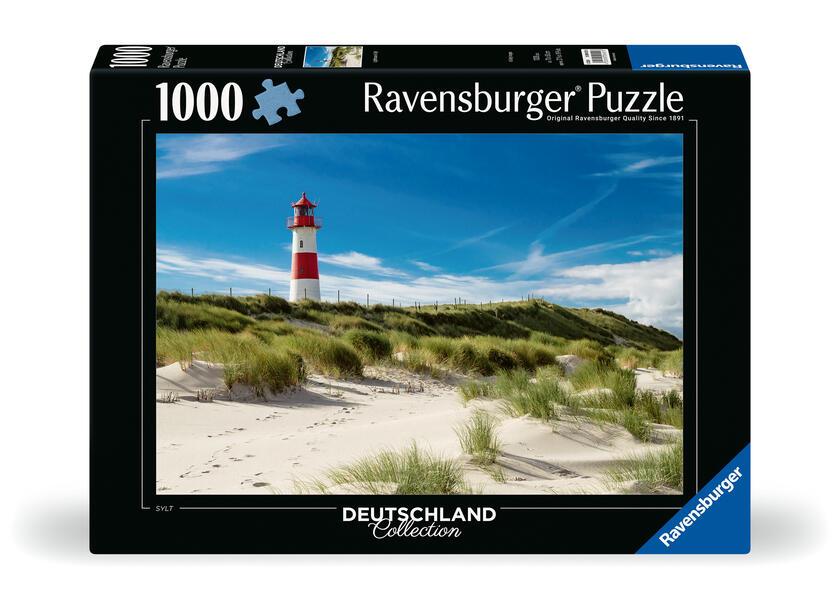 Ravensburger Puzzle 12000451 - Sylt - 1000 Teile Puzzle für Erwachsene und Kinder ab 14 Jahren, Puzzle mit Strand-Motiv der Nordsee